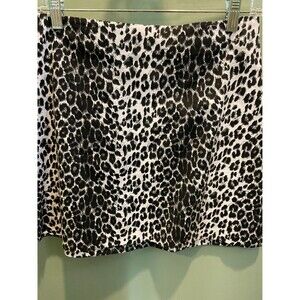 Star C.C.C. leopard print mini skirt size 11